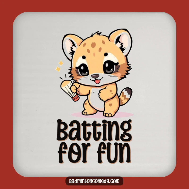 Funny Bear Cub Coaster: Playful Paw Protection - Hilarious Drink Accessory