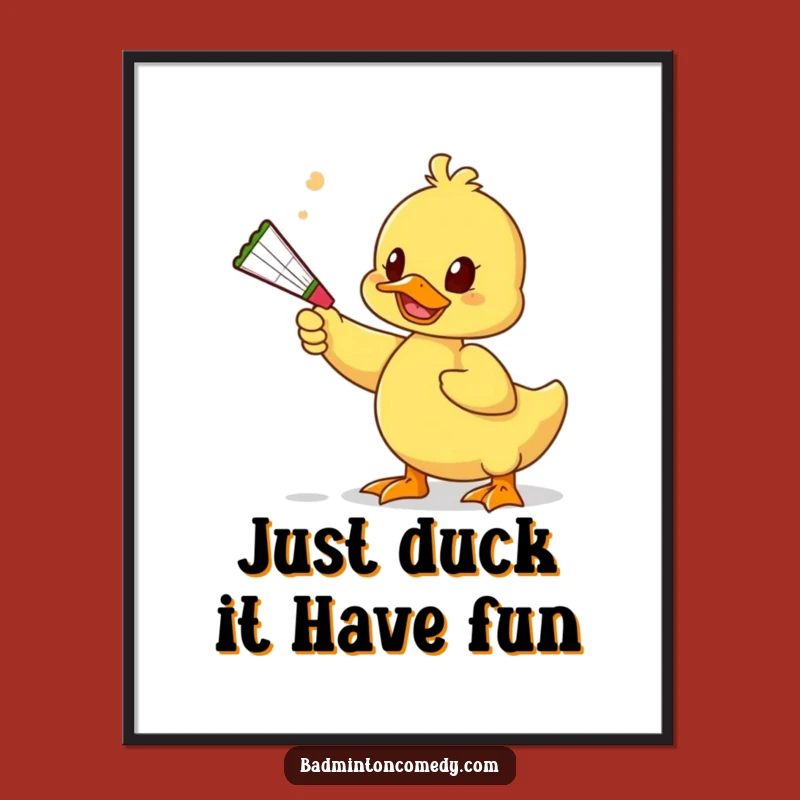Free Printable Wall Art: Funny Duck Toy Smash - Downloadable Decor!