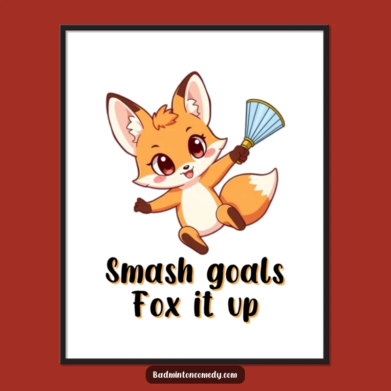 Free Printable Wall Art: Funny Fox Smash - Hilarious Downloadable Decor!
