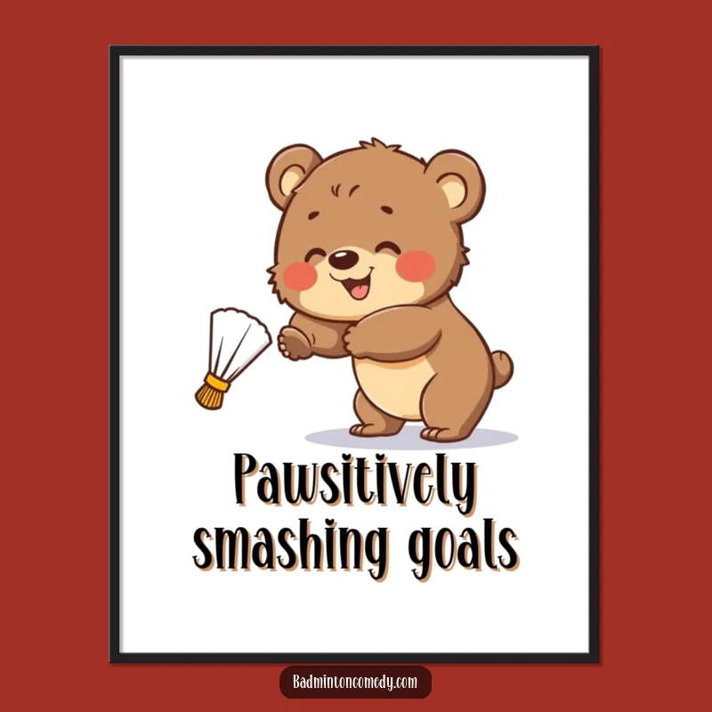 Funny Free Printable Wall Art: Bear Cub's Playful Swing, Cute DIY Downloadable Decor