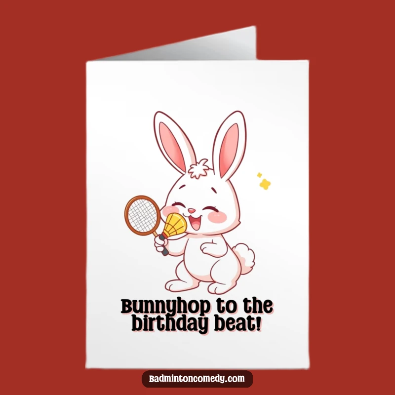 Free Printable Funny Bunny Birthday Card - Nose Smash Edition! Hilarious Downloadable Gift.