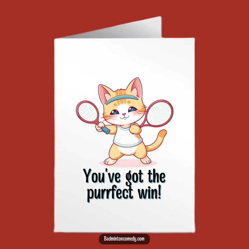 Free Printable Cat Congrats: Sharp Flick, Victory Download
