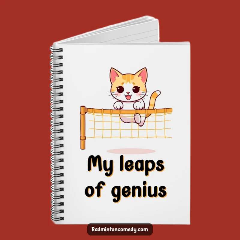 Funny Cat Notebook: Agile Jumper, Perfect Journal Gift