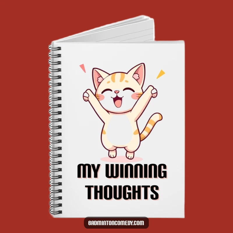 Funny Cat Notebook: Victory Jumper, Perfect Journal Gift