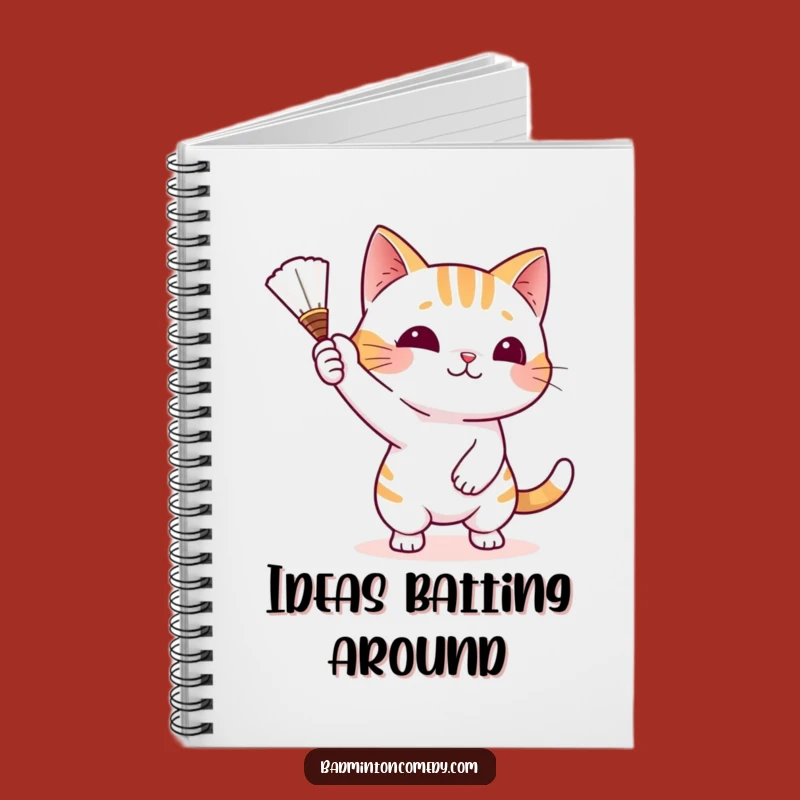 Funny Cat Game Plan Notebook - Jot Down Ideas with Feline Flair