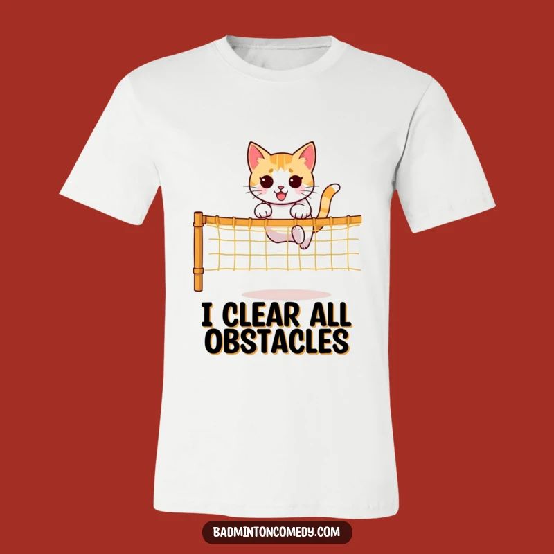 Funny Cat T-Shirt: Agility Champ Feline, Great Humor Gift