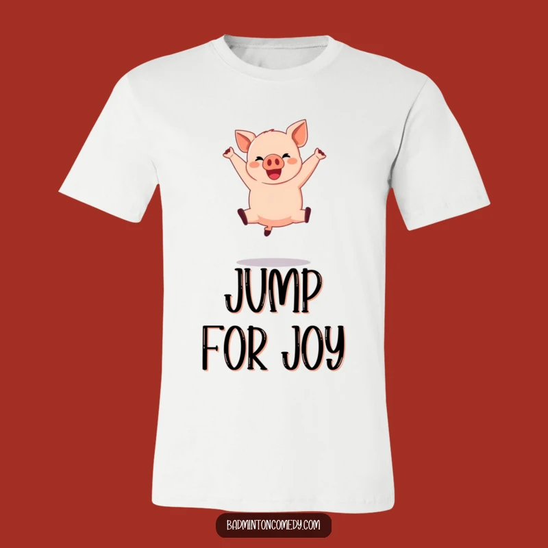 Funny Pig Basketball T-Shirt: Dramatic Jump Shot Tee for Gift